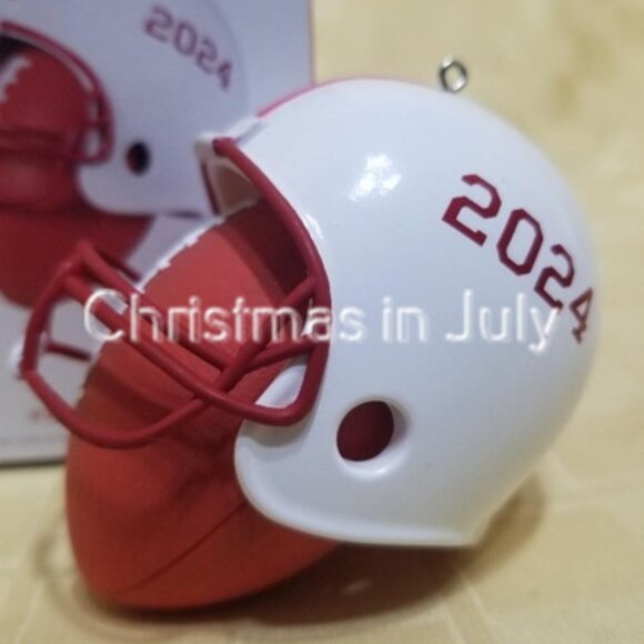 Hallmark 2024 Football Star Christmas Ornament - Picture 1 of 2